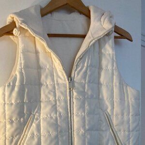 Jones New York Sport Quilted Vest with Hood PM